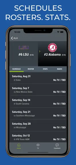 Game screenshot SEC Football Scores and Radio mod apk