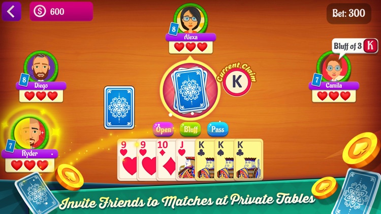 Bluff: Fun Family Card Game screenshot-4