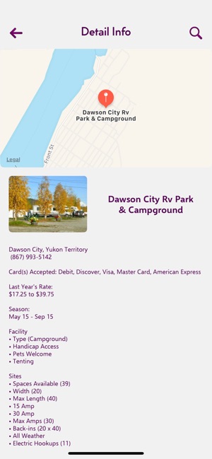 Yukon Campgrounds & RV Parks(圖3)-速報App