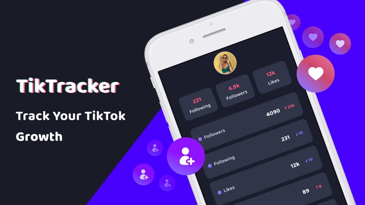 TikTracker: Fans & Like Report