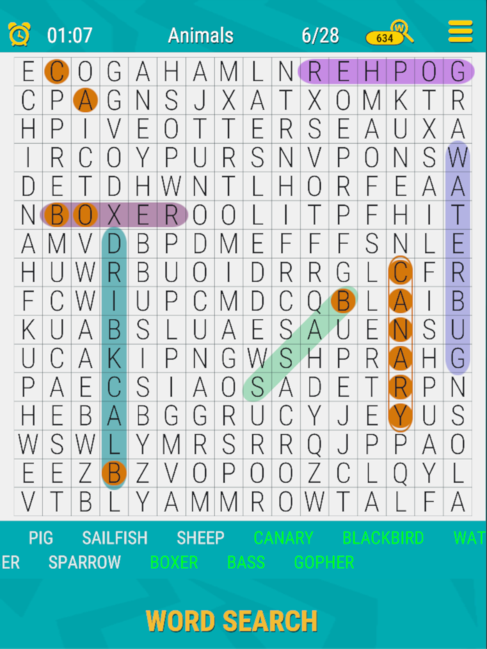 Word Search Puzzle - Word Find