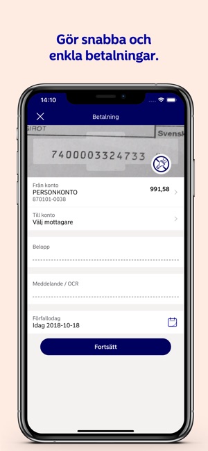 Nordea Mobile - Sverige(圖3)-速報App