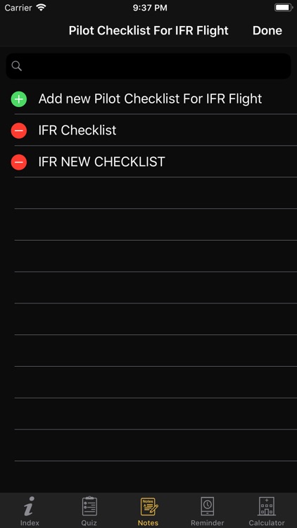 Pilot Checklist For IFR Flight screenshot-5