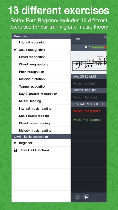 Karajan® Beginner - Music & Ear Trainer Screenshot 2