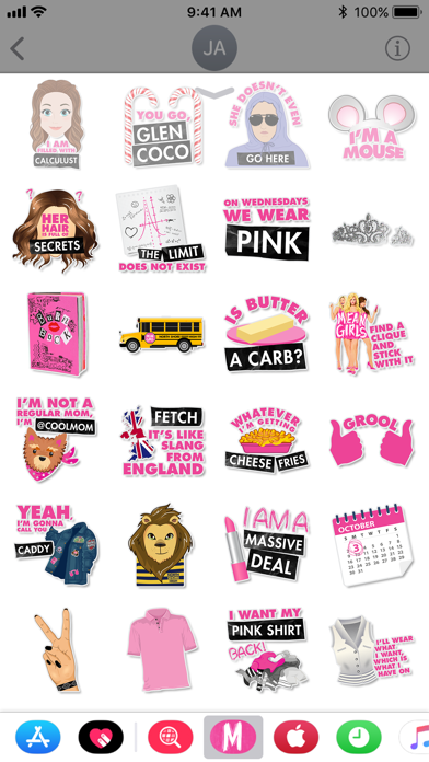 Mean Girls Stickers screenshot 2