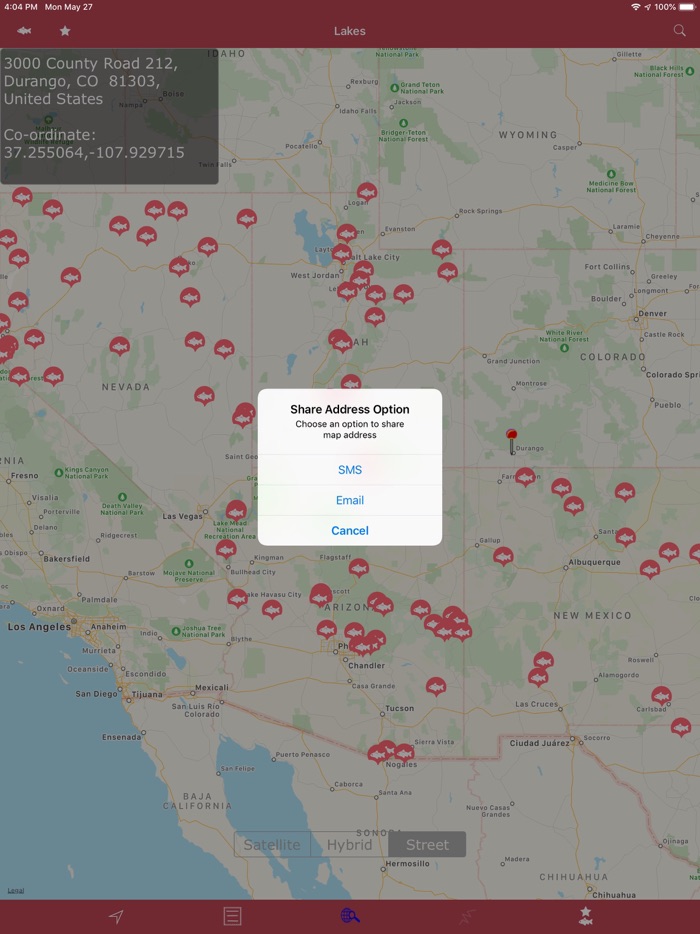 Nevada, Utah, Arizona, NM