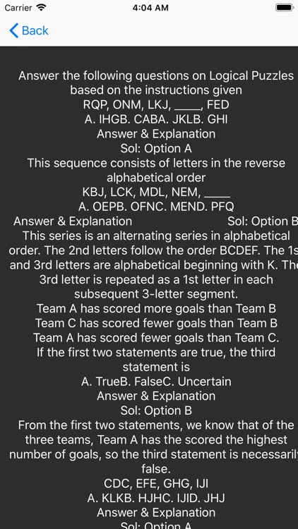 Logic Reasoning Quiz screenshot-4