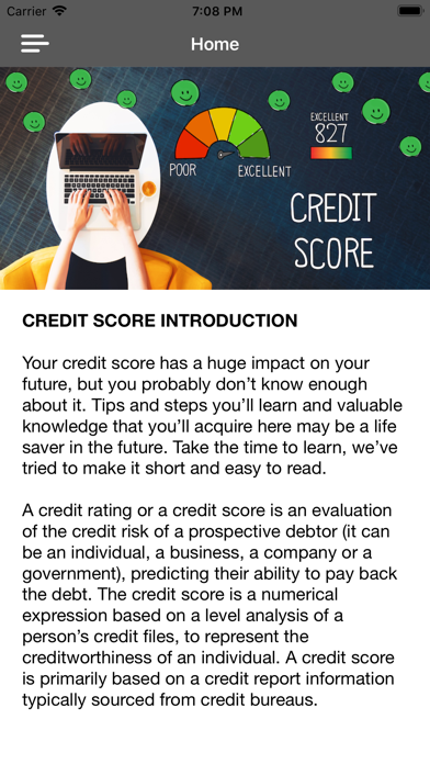 Credit Score & Repair Guide screenshot 3