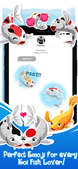 Koi Fish Emojis – Carp Sticker(圖1)-速報App