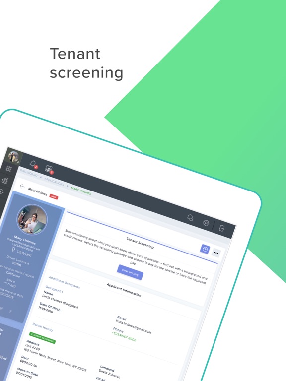 TenantCloud screenshot