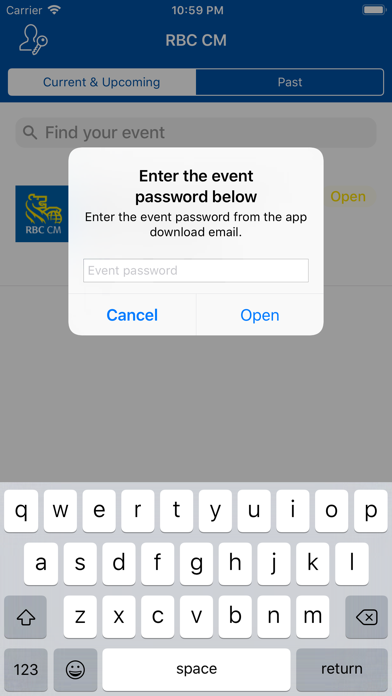 How to cancel & delete RBCCM Events from iphone & ipad 2
