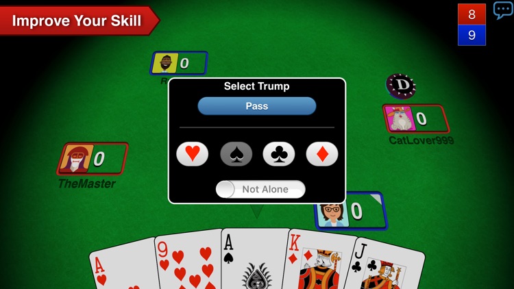 Euchre 3D Pro screenshot-2