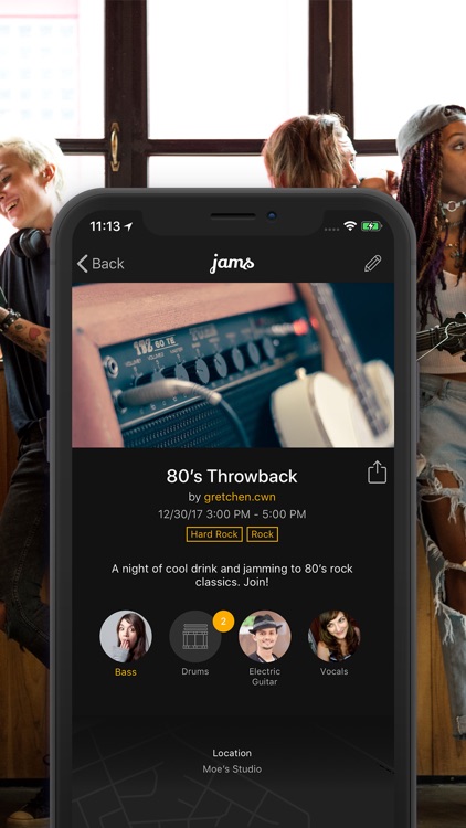 Jams - Musician finder screenshot-3