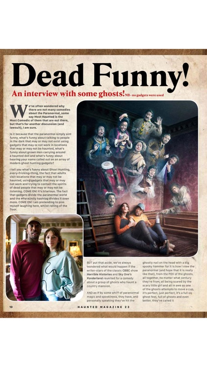 HAUNTED MAGAZINE screenshot-9