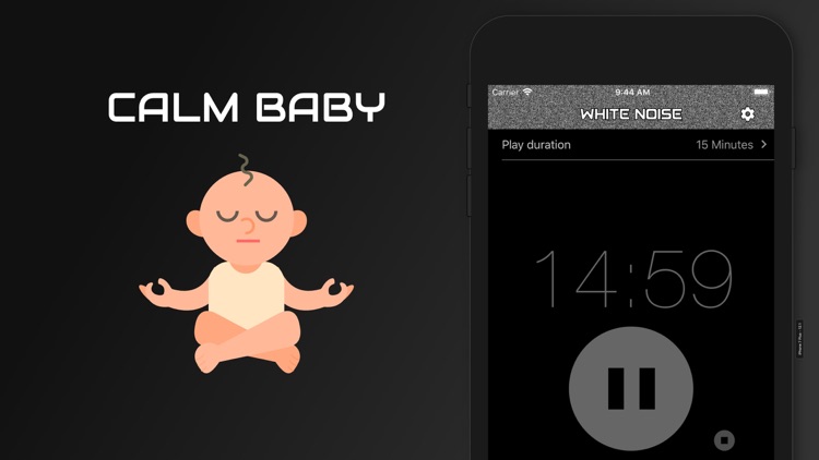 White Noise Baby Calming Sound screenshot-5