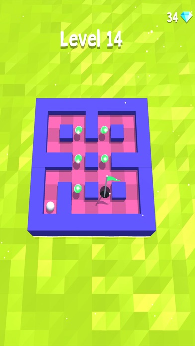 screenshot of Golf Maze 1