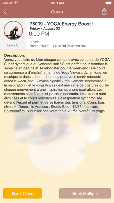 OLY Be - Cours de Yoga screenshot 4