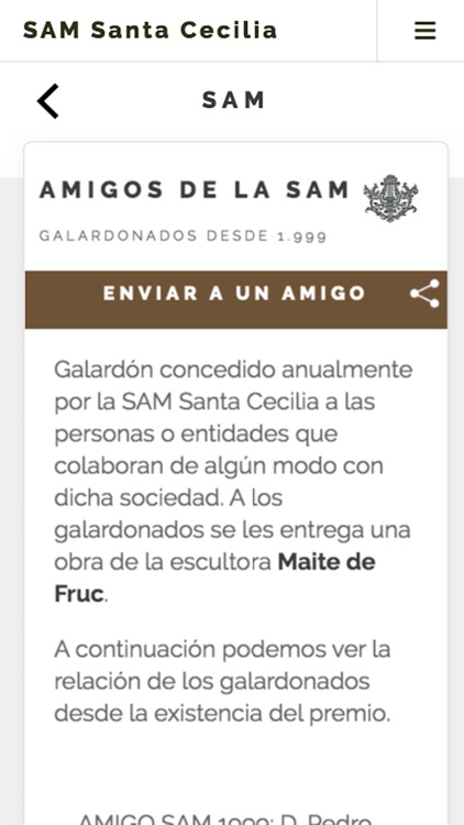 SAM Santa Cecilia