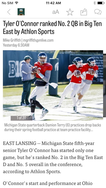 MLive: Spartans Football News