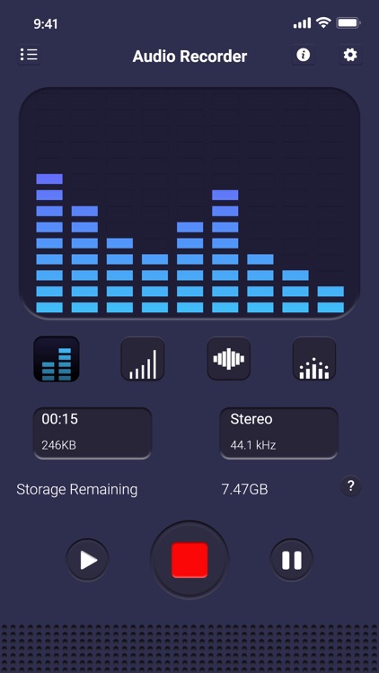 Voice recorder: Audio editor screenshot-8
