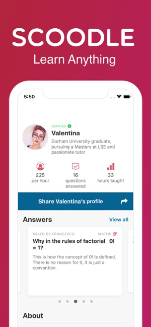 Scoodle - Find Tutors(圖1)-速報App