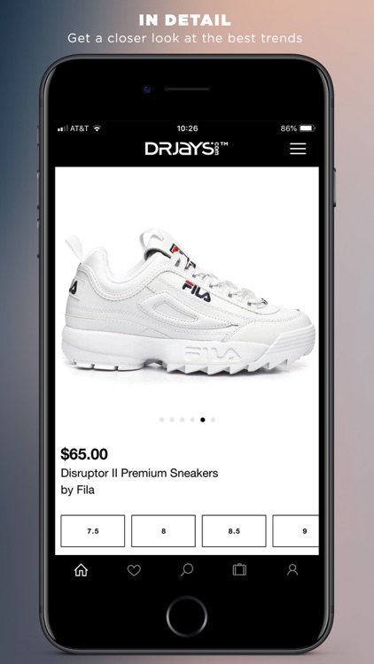 drjays fila shoes