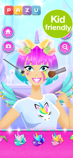 Girls games unicorn dress up(圖1)-速報App