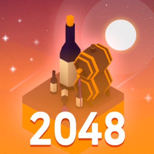 Midnight in Museum 2048 Merge Icon