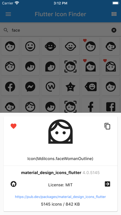 Flutter Icon Finder screenshot 4