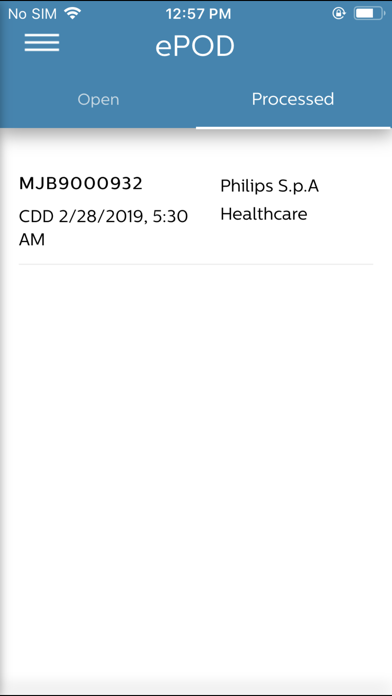Philips ePOD screenshot 2