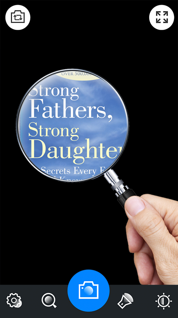 iMagniphy  Magnifier  Flash