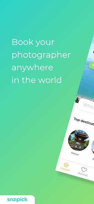 Snapick – Book a photographer(圖1)-速報App