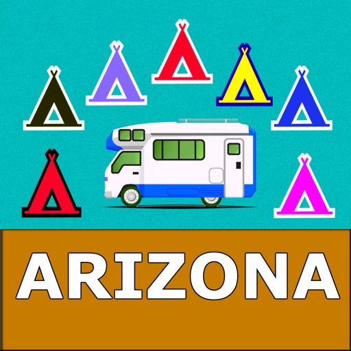 ARIZONA: Campgrounds & RV's icon
