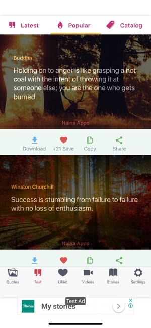 Daily Inspirational Quotes Pro(圖6)-速報App