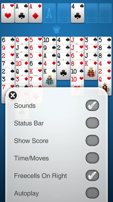 ⋆FreeCell+ Screenshot 5