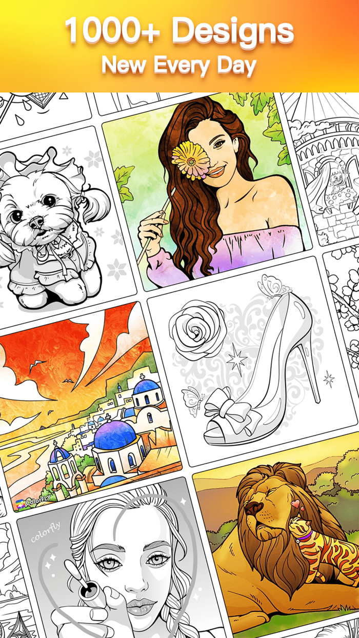 Colorfly  Coloring Book