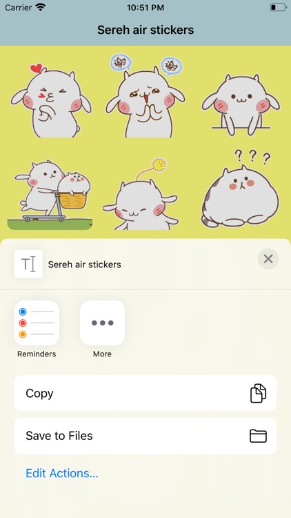 Sereh air stickers screenshot-3