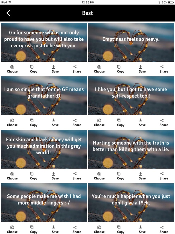 Video Status - Quotes Status