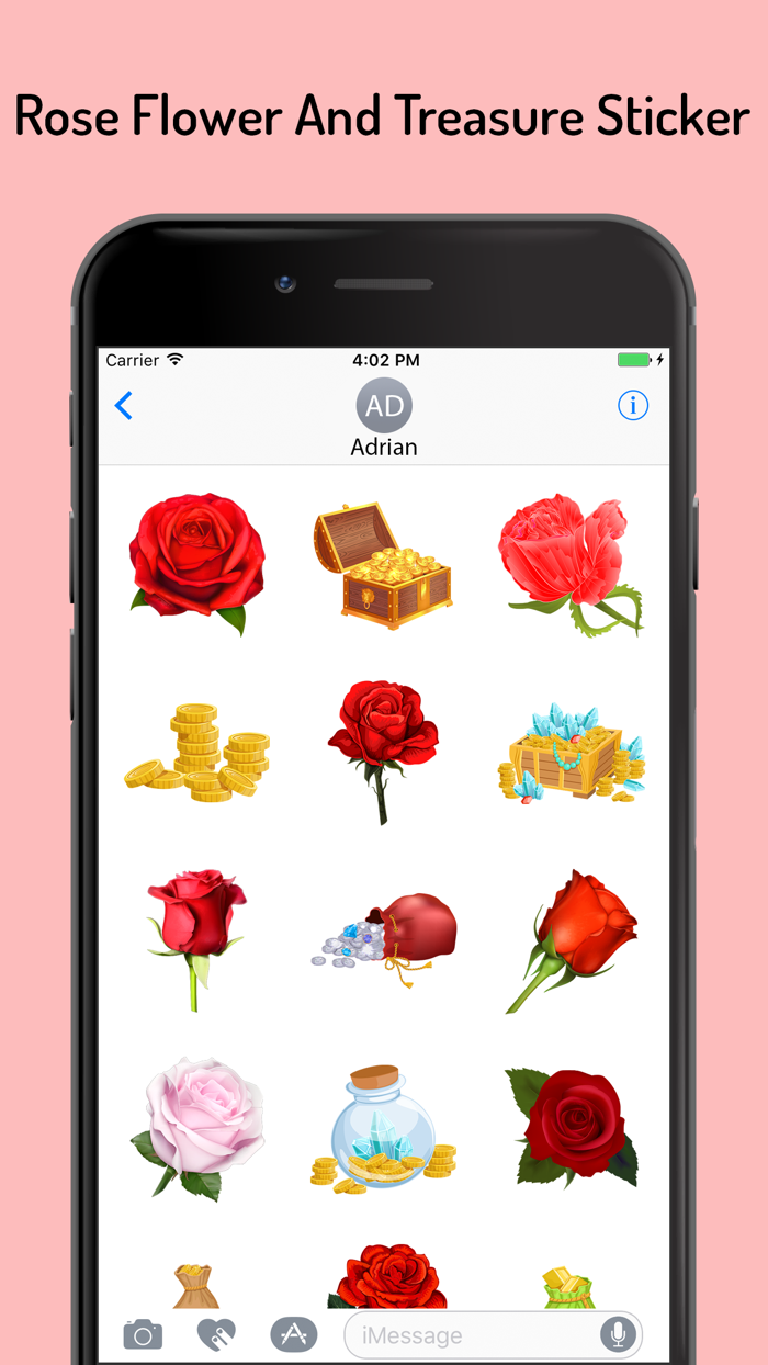 Rose Treasure Stickers Pack