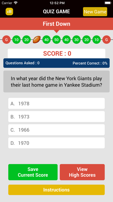 How to cancel & delete Pro Football Trivia Quiz from iphone & ipad 1