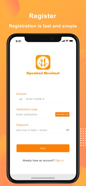 Openfood Merchant