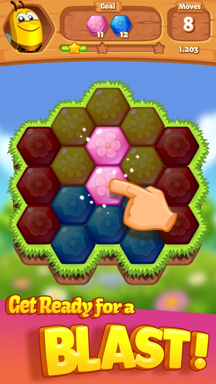 Bee Brilliant Blast screenshot-0