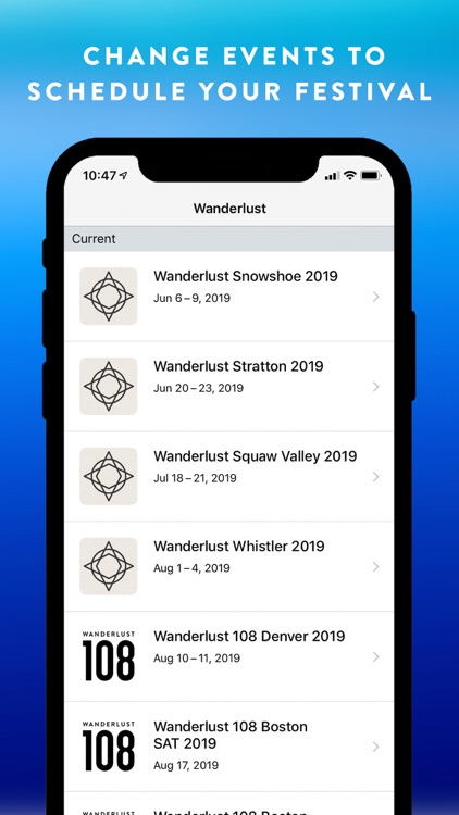 Wanderlust Events screenshot-7