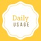 Daily Usage is the simple way to keep notes on your phone