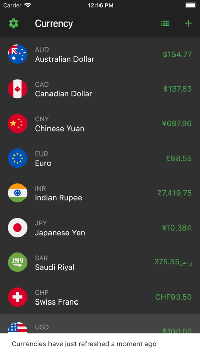 Currency – currency converter screenshot 3