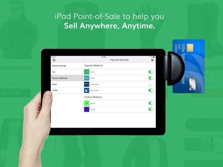 3dcart POS: Point of Sale iPad