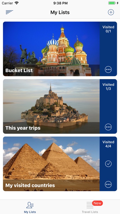 My Travels Lists screenshot-6
