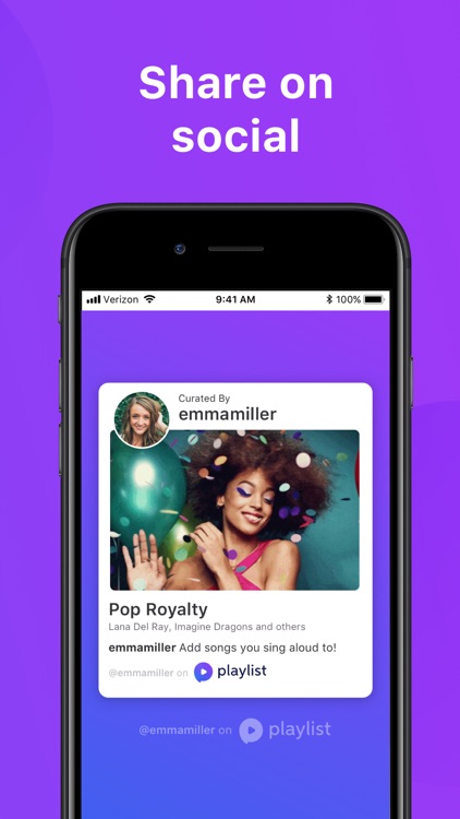 Playlist - Social Music screenshot-6