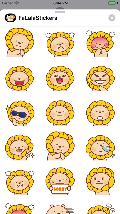Animated FaLala Stickers Daily screenshot-4