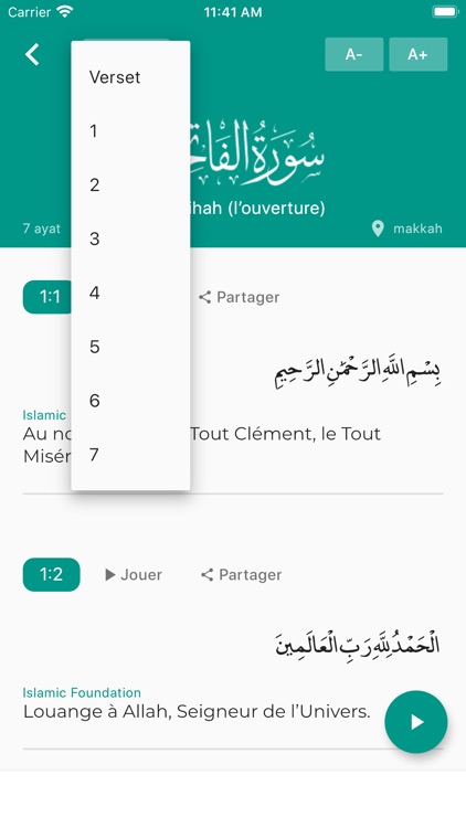 Quran French